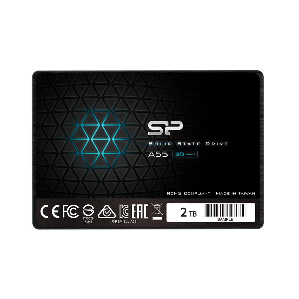 A55 2TB 2.5" SATA III SSD (SP002TBSS3A55S25)