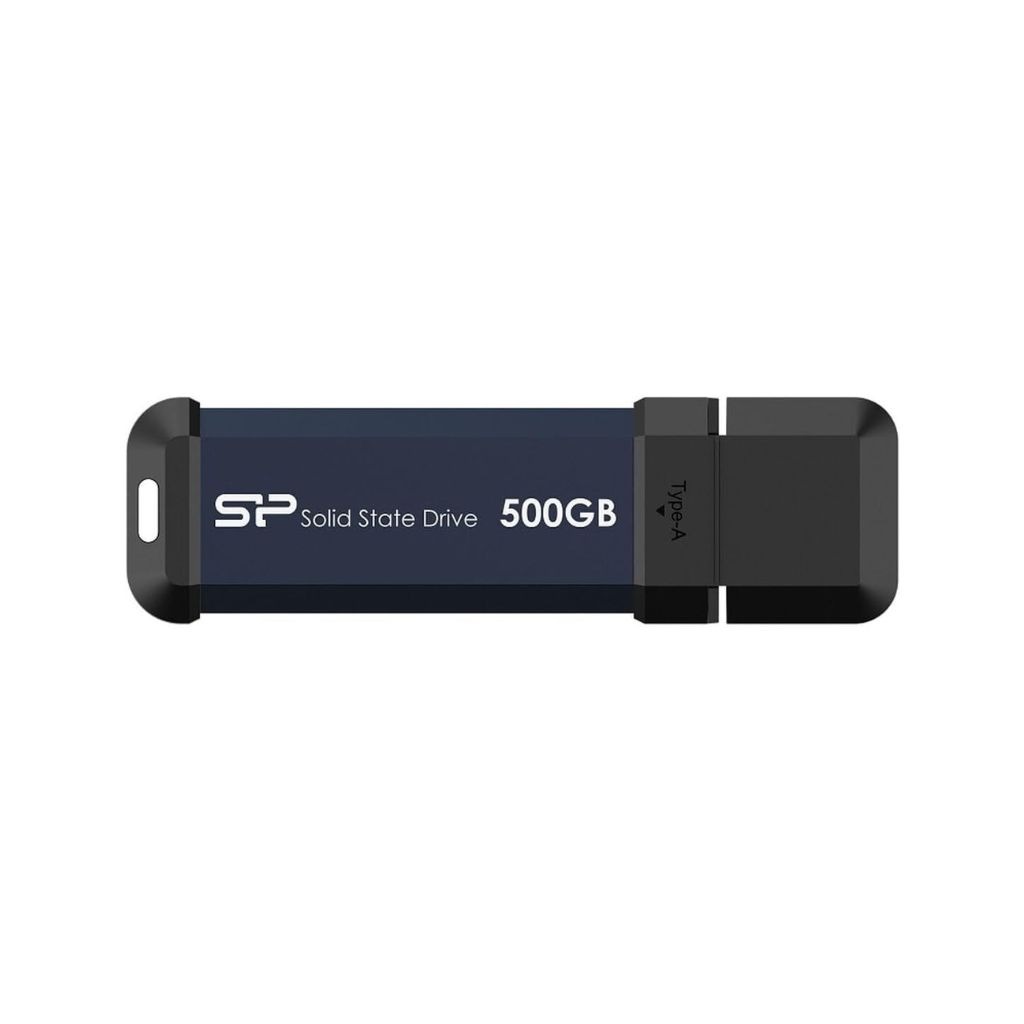 USB Flash Drive, PSSD, USB3, MS60, 500GB, Blue (SP500GBUF3S60V1B)