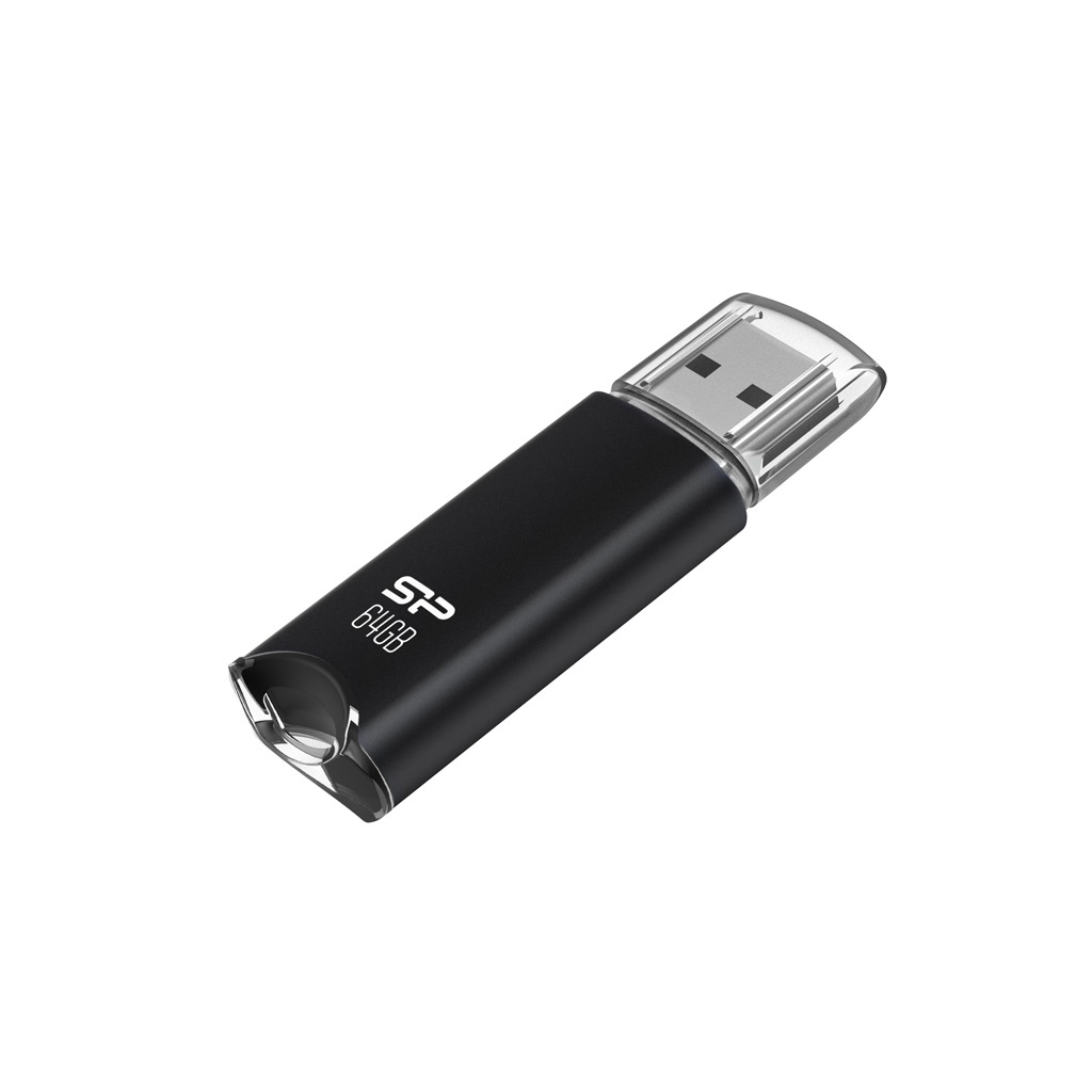  Helios H02 USB Flash Drive UFD 2.0, 64GB, Black (SP064GBUF2H02V1K)
