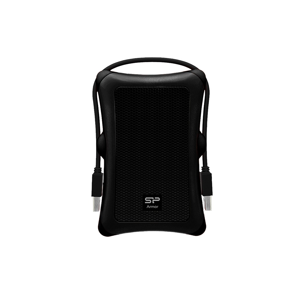 Armor A30 Portable Hard Disk 2TB, All Black (SP020TBPHDA30S3A)