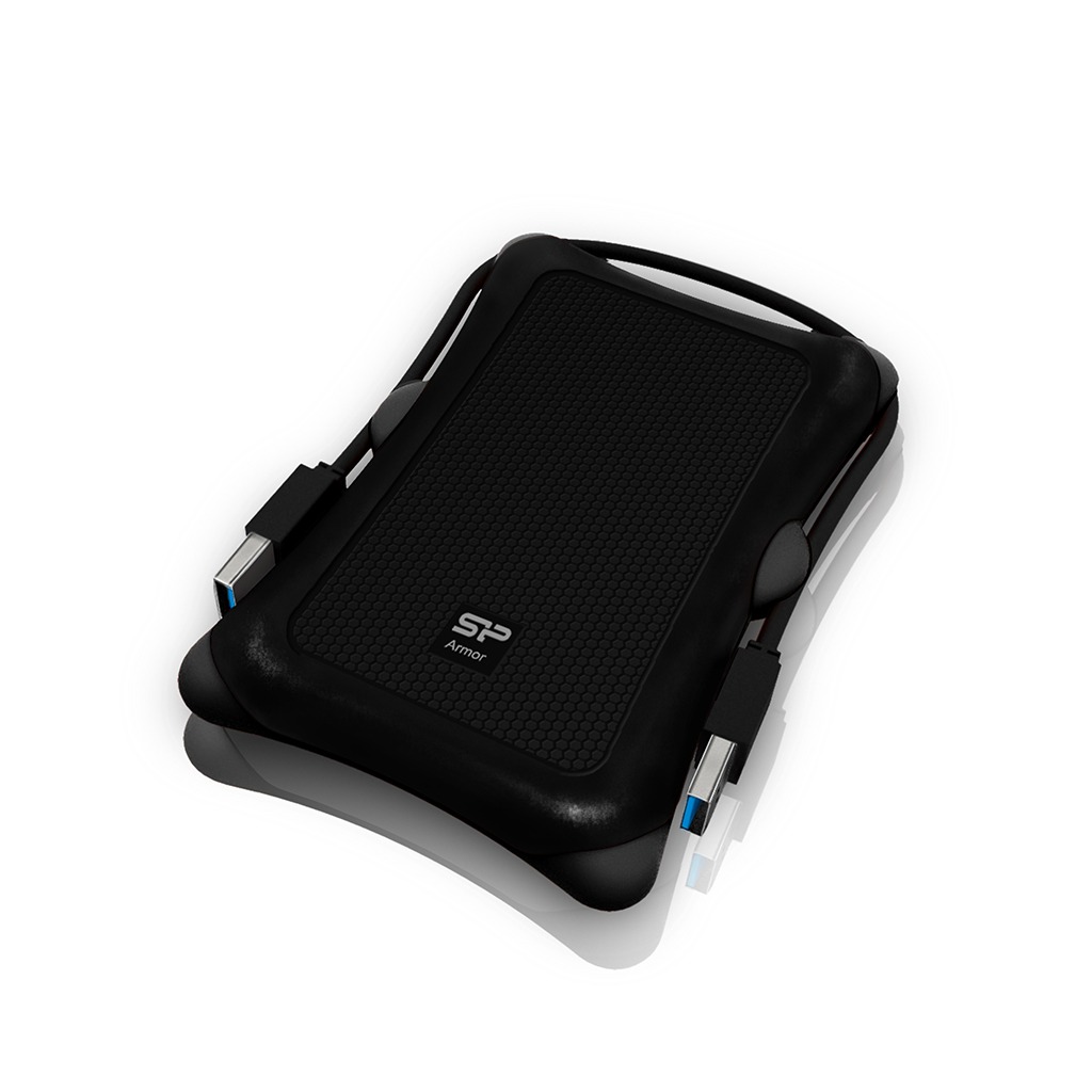 Armor A30 Portable Hard Disk 1TB, All Black (SP010TBPHDA30S3A)