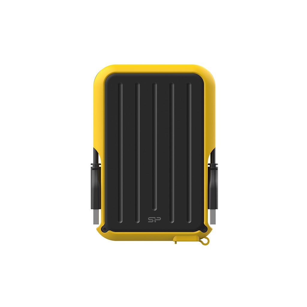 Armor A66 Portable Hard Disk 2TB, Yellow (SP020TBPHD66SS3Y)