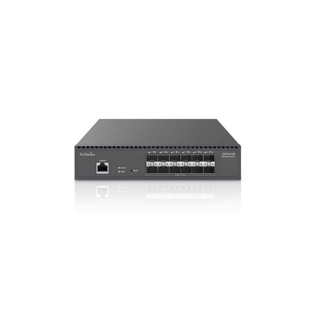 Cloud Managed 12x SFP+ Ports Switch (ECS5512F)