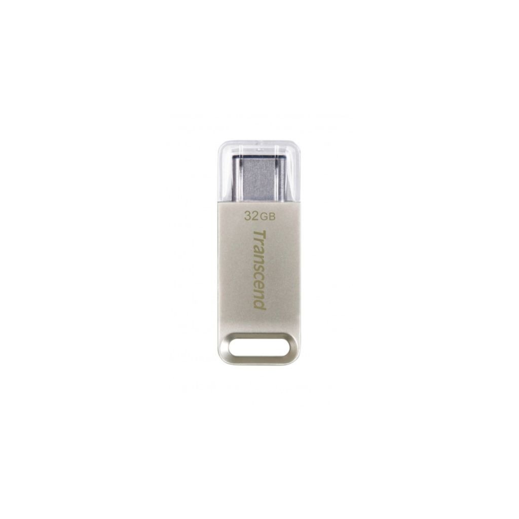 Transcend JetFlash 850S USB 3.1 Type-C Flash Drive 32GB Silver (TS32GJF850S)