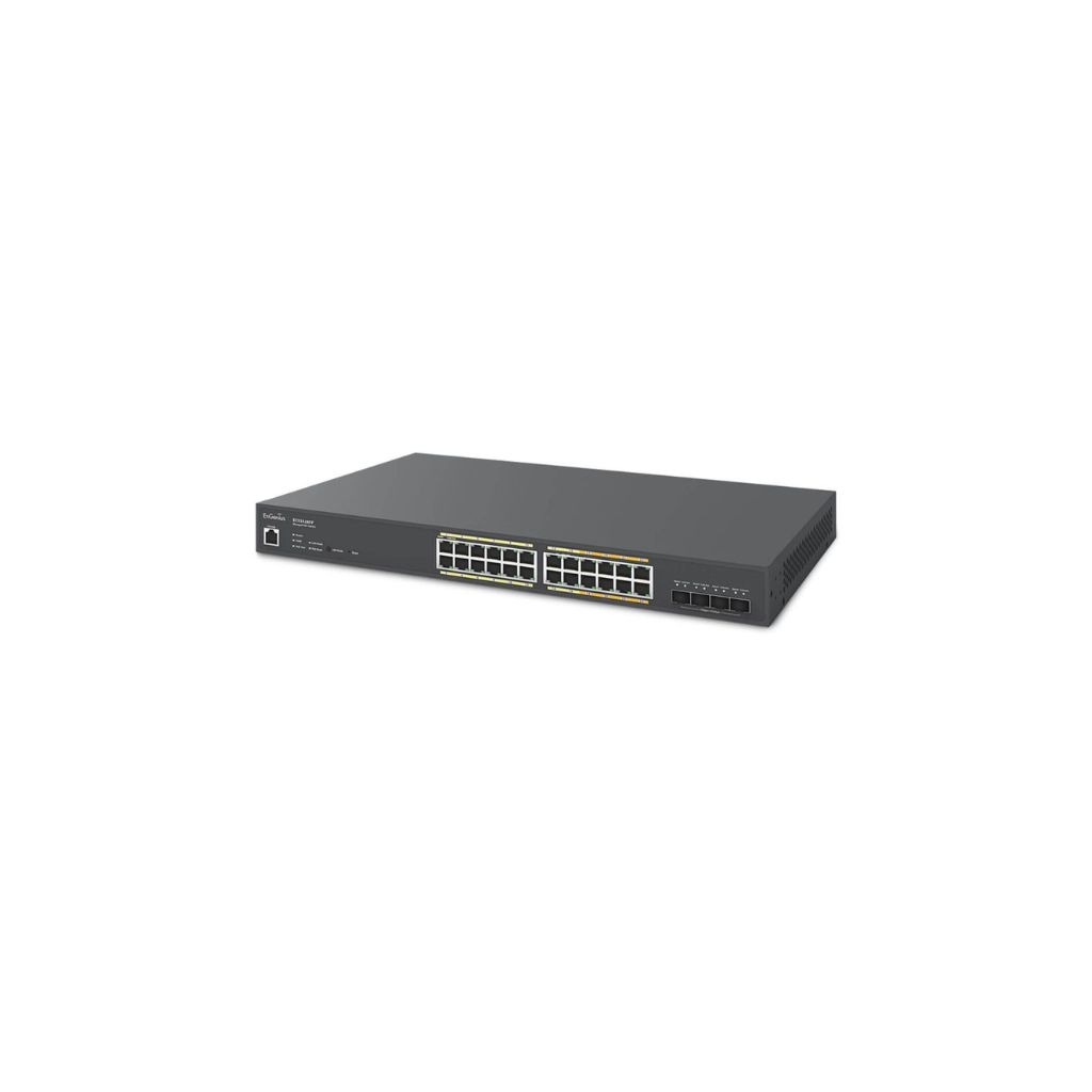 Cloud Managed 24-Port Gigabit 410W PoE+ Switch (ECS1528FP)