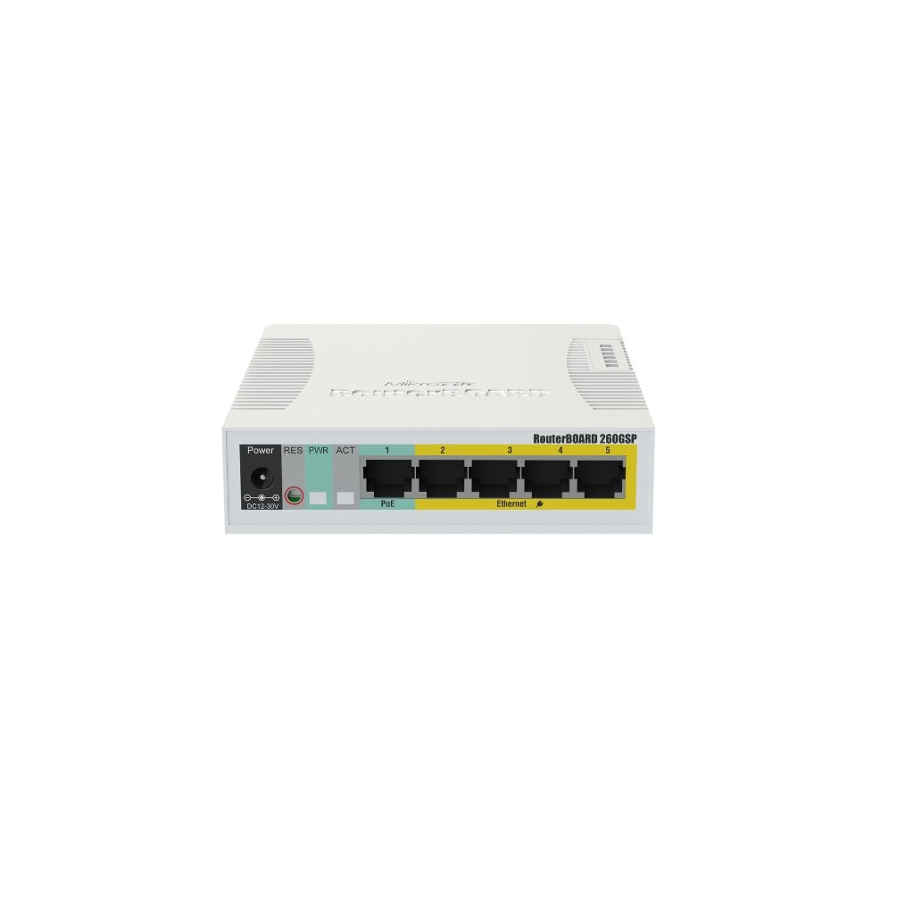 Smart Switch (CSS106-1G-4P-1S RM / RB260GS)