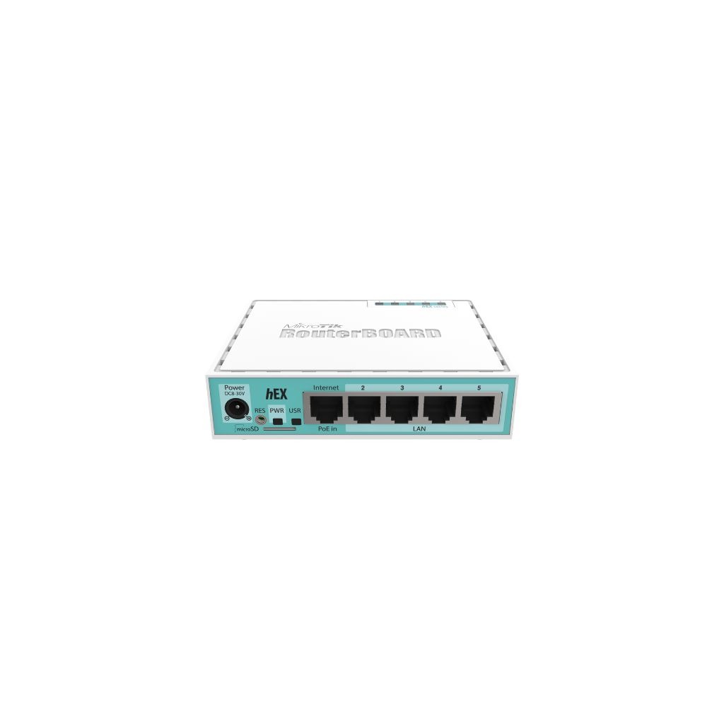 hEX RGigabit Ethernet Router (RB750Gr3 - hEX)B750Gr3Gigabit Ethernet Router (RB750Gr3 - hEX)
