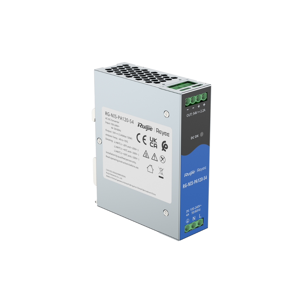 Reyee Industrial Power Supply 54V 2.2A 120W (RG-NIS-PA120-54)