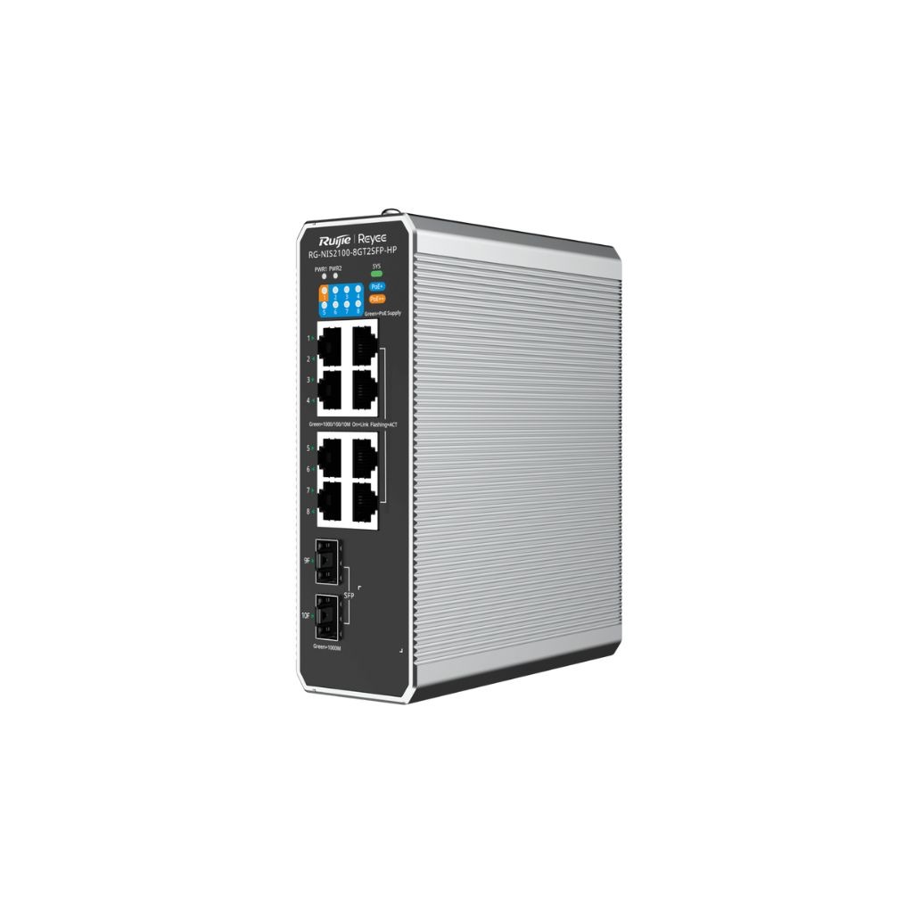  Industrial Switch RG-NIS2100-8GT2SFP-HP (RG-NIS2100-8GT2SFP-HP)