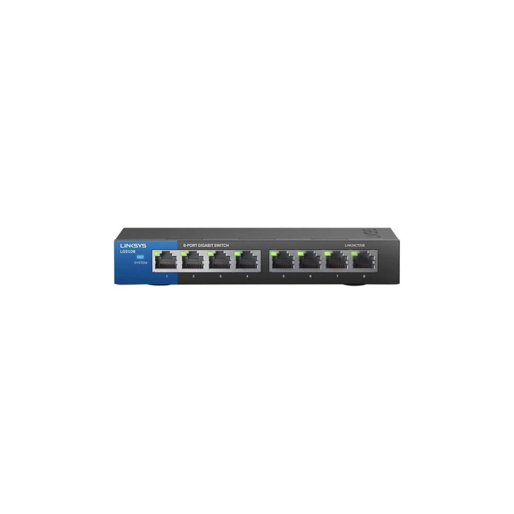8-Port Unmanaged Switch (LGS108-ME-RTL)