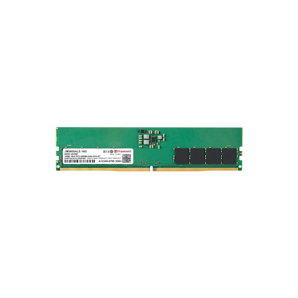 JM 16GB DDR5 5600 U-DIMM 1Rx8 CL46 1.1V Memory Module (JM5600ALE-16G)