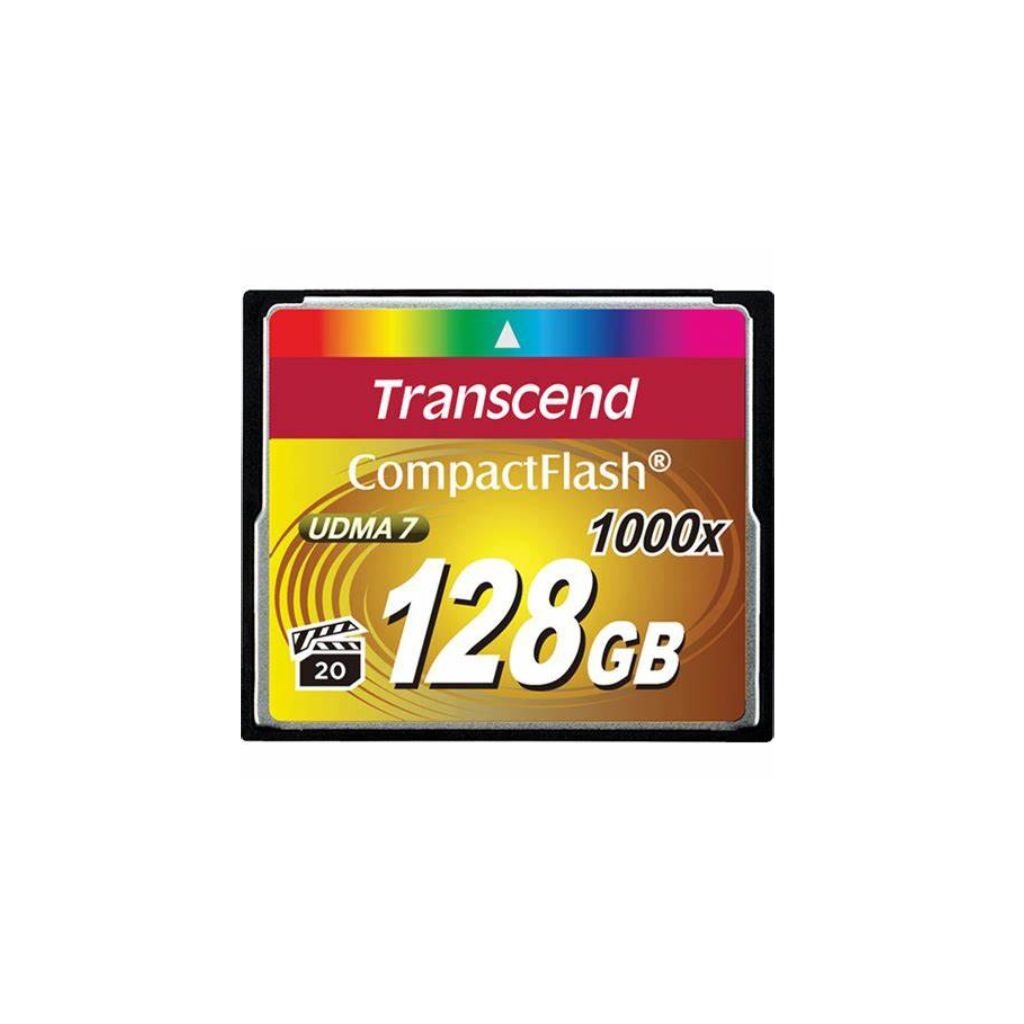 TS128GCF1000 , 128GB, CF Card, MLC, R: 160MB/s"