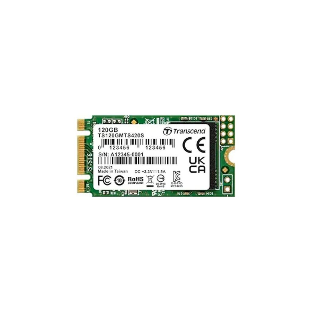 TS120GMTS420S , 120GB, M.2 2242 SSD, SATA3 B+M Key, TLC