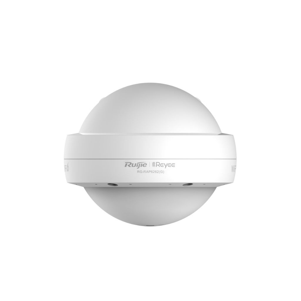 X1800 Dual Band Outdoor Wi-Fi 6 Access Point, IP68 Waterproof, 1201Mbps at 5GHz + 600Mbps at 2.4GHz (RG-RAP6262(G))