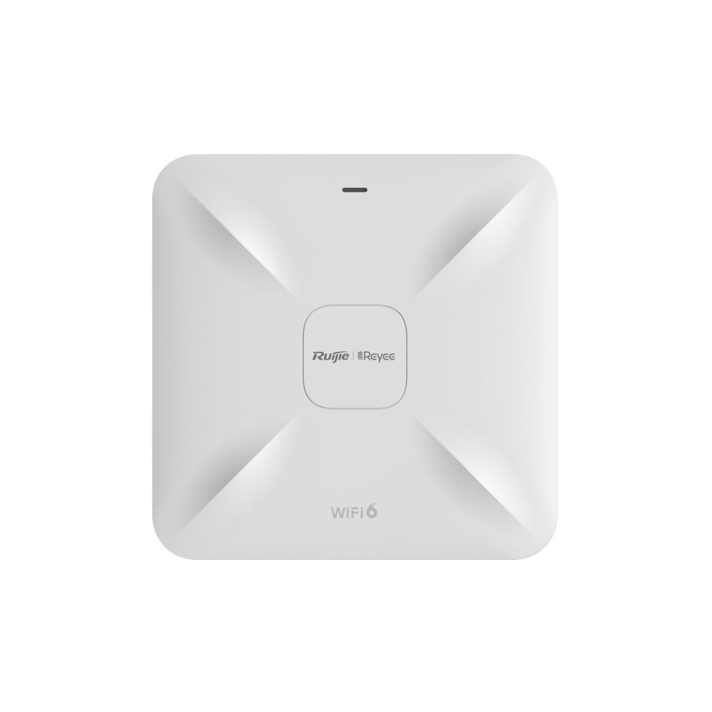 Wi-Fi 6 Dual-Band Ceiling Mount Access Point, Supports Over 500 Client Connections (RG-RAP2260(G))