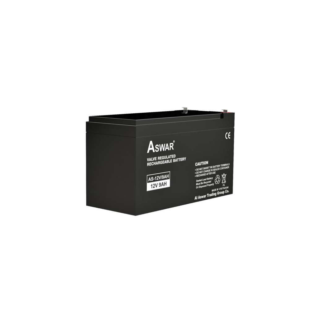​ASWAR 12V 9AH Sealed Lead Acid Battery (AS-12V/9AH)
