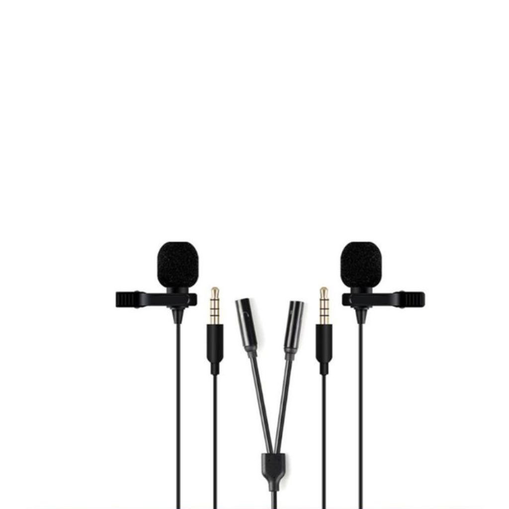 Maono AU-404 Mini Dual Lavalier Microphone