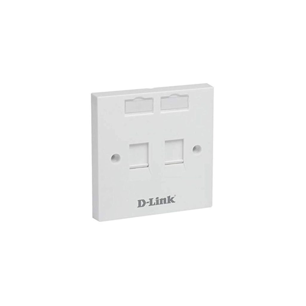 Face Plate Dual RJ (NFP-OWHI21)