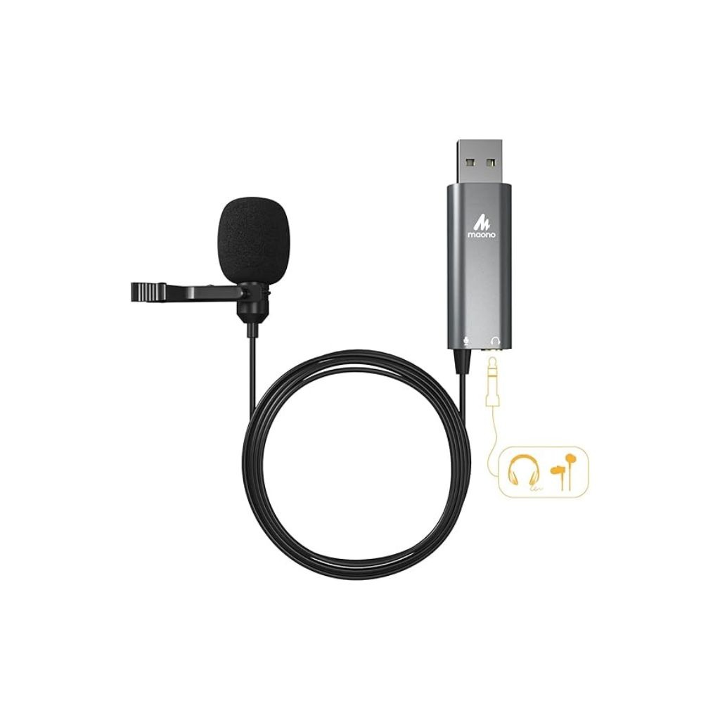 MAONO AU-UL20 USB lavaliver Microphone