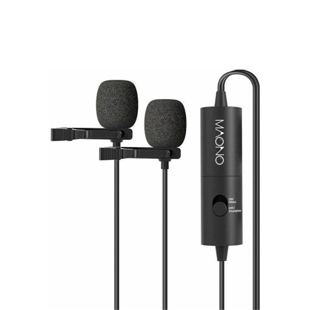 MAONO Lavalier Microphones Dual MAONO AU-200