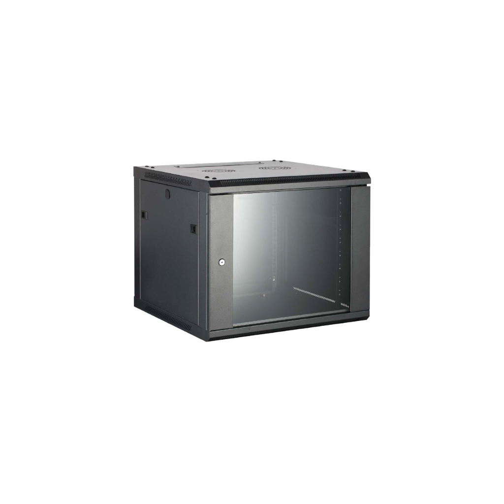 15U Wall Rack Glass Door 1 Fan 600×450mm (FO-REP/WMX60415)