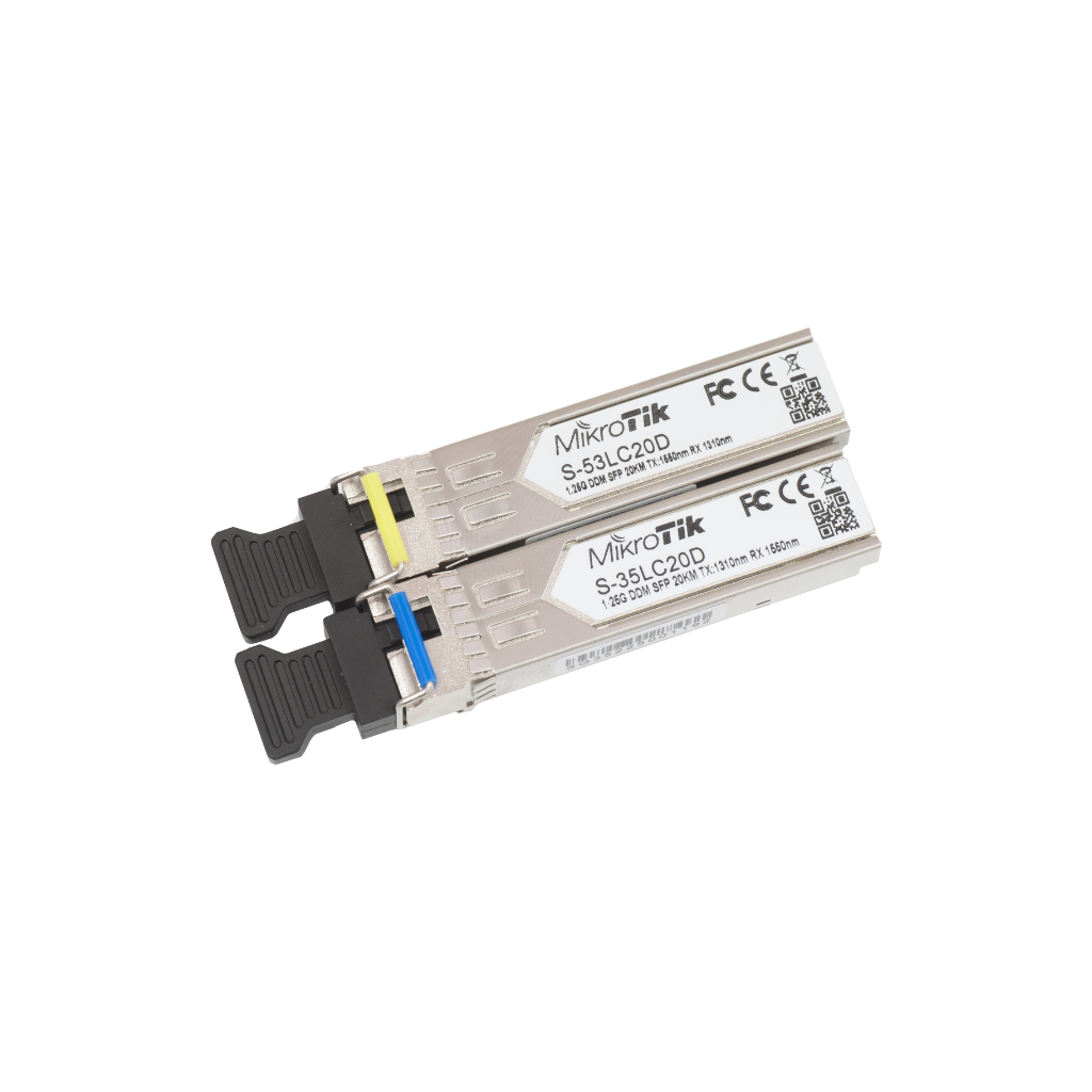Gigabit Single-Mode SFP Transceiver Module Kit (S-3553LC20D)