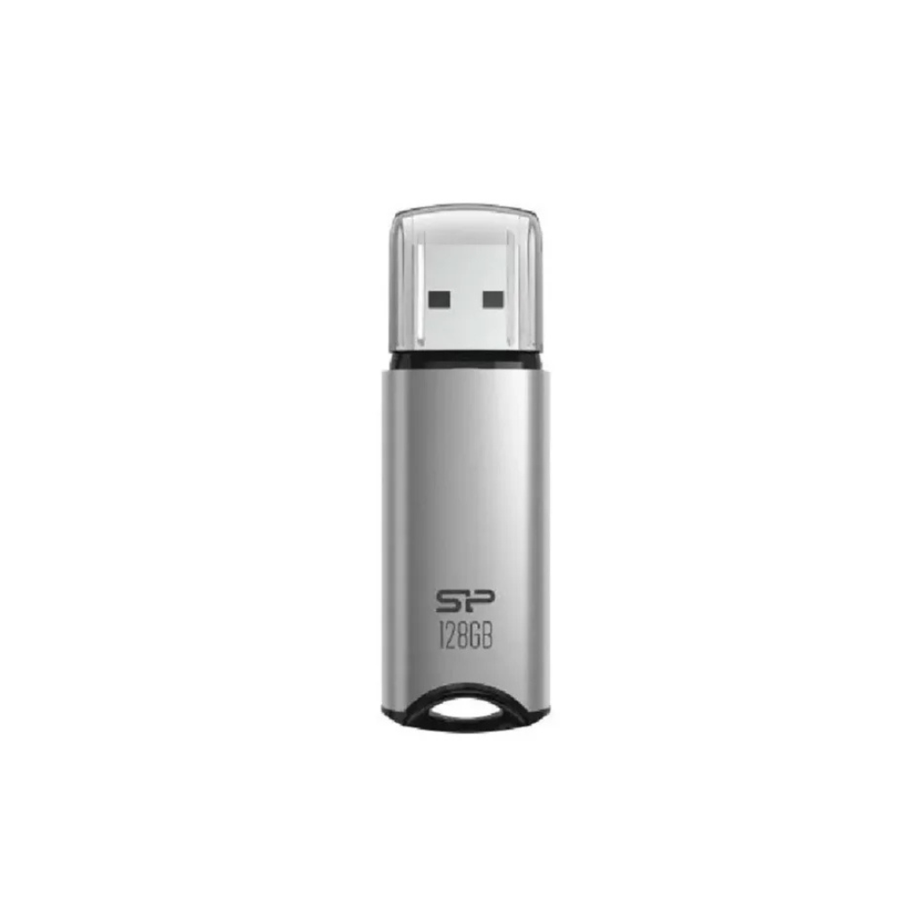 USB Flash Drive Marvel M02, 128GB, Silver (SP0128GBUF3M02V1S)
