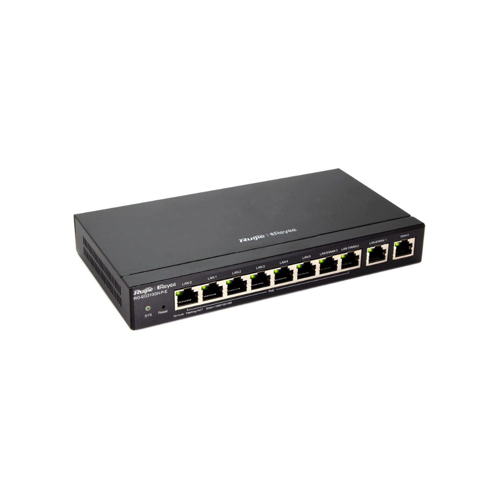10-Port Full Gigabit Router (RG-EG310GH-P-E)
