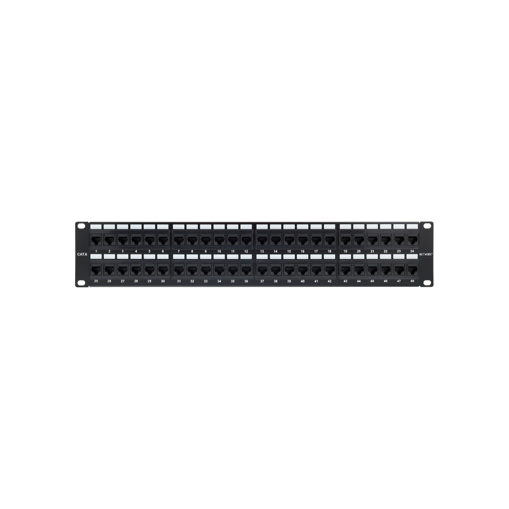 ADI PRO Cat 6 48‑Port Patch Panel (0E‑C6PP48)