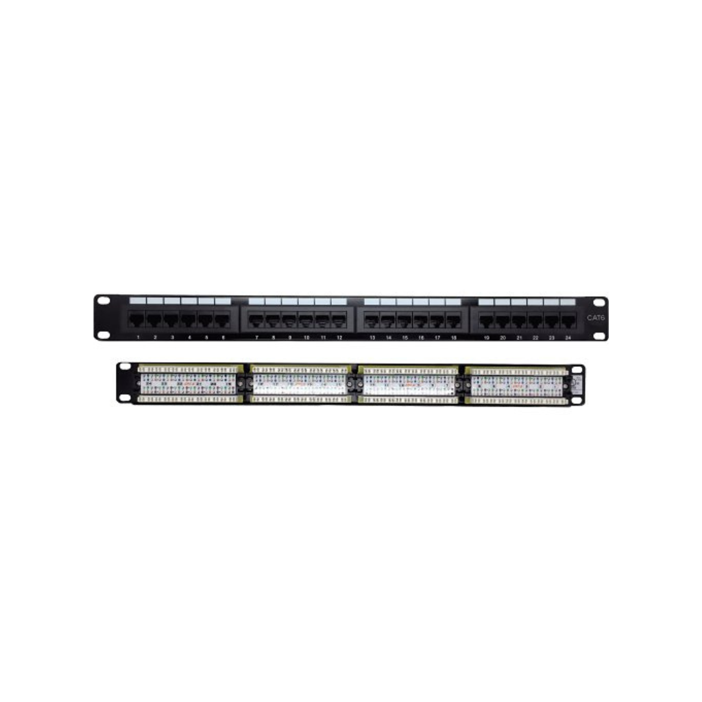 ADI PRO Cat6 24‑Port Patch Panel (0E‑C6PP24)