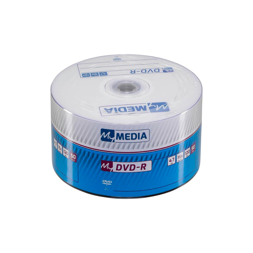 DVD-R 50-Pack 4.7GB 16X Speed 