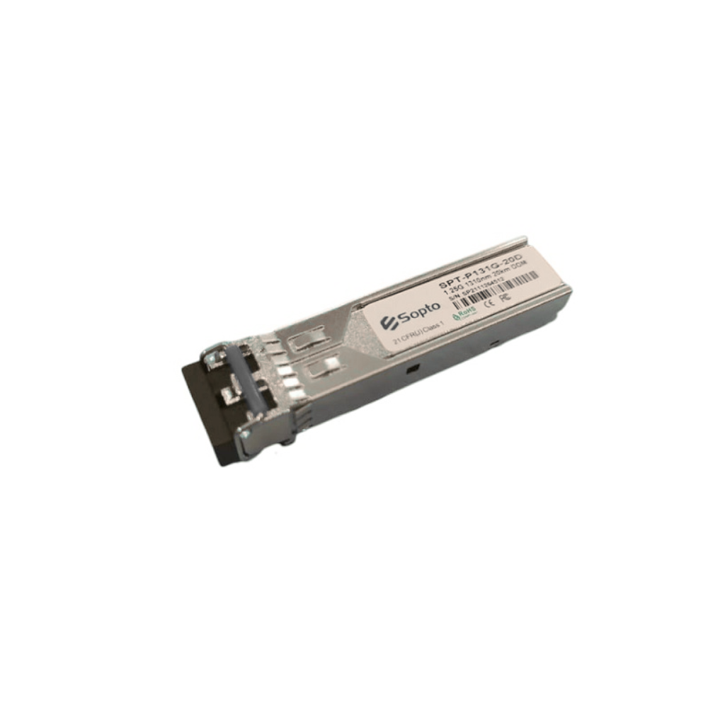 Sopto 1.25 G SFP Transceiver 1310 nm 20 km LC Duplex (SPT‑P131G‑20D)
