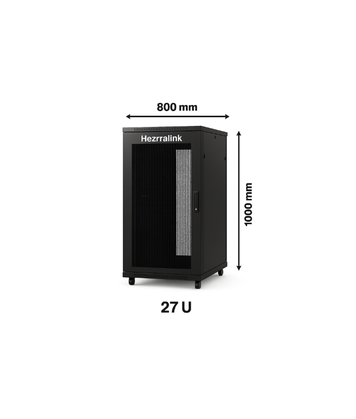 Rack Cabinet 27 Unit 80 x 100 Hezrralink