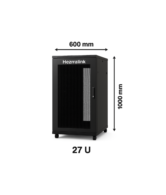 Rack Cabinet 27 Unit 60 x 100 Hezrralink