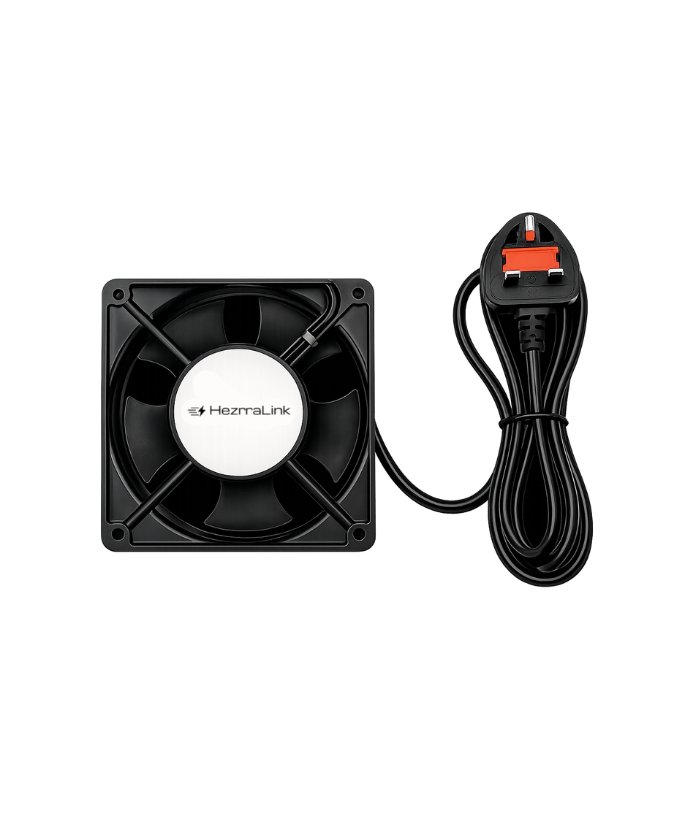 HZL-T5874-1P Single Cooling Fan, 220V 50Hz, with 1.5m UK Plug Cord
