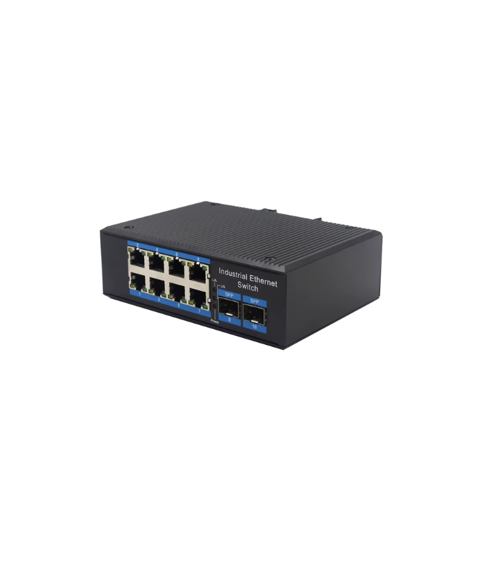 HZL-7310P 8GE PoE + 2SFP L2+ Managed Industrial PoE Switch