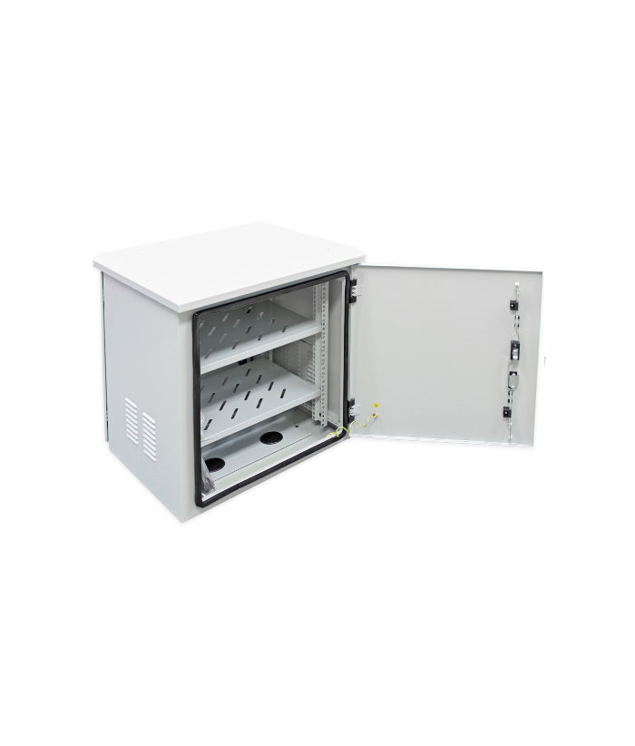 HZL 9U 600×450 Outdoor Network Cabinet with Fan