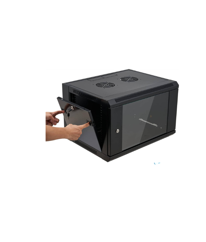 HZL 6U 600×450 Outdoor Network Cabinet with Fan