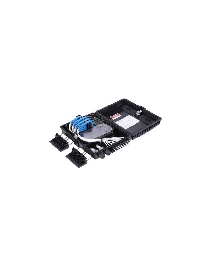 16 Core Fiber Access Terminal Box - Black