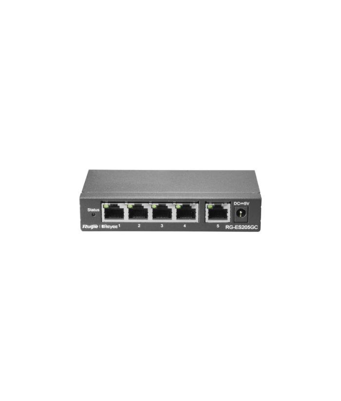Ruijie RG-ES205GC 5-Port Gigabit Smart PoE Switch