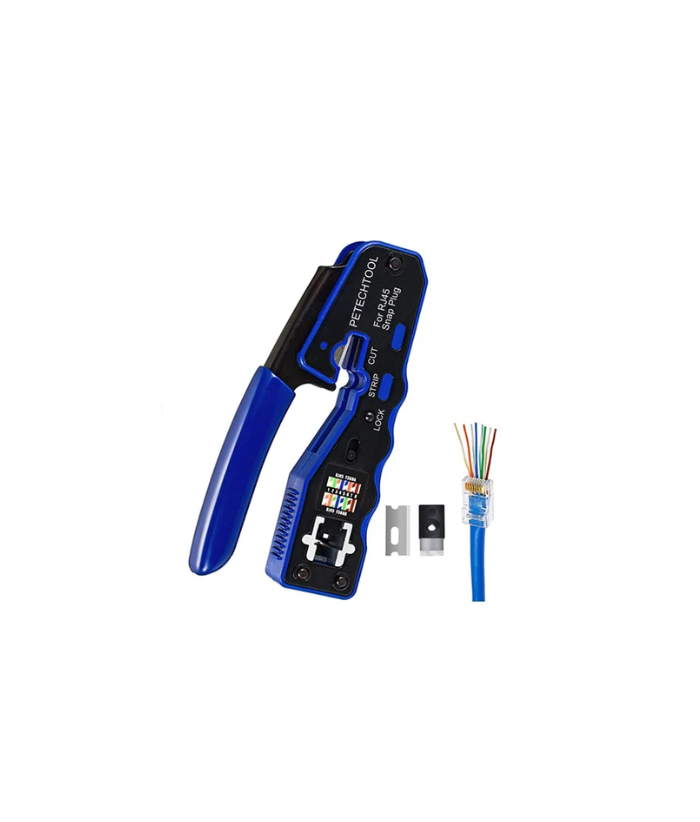 HZL N618E Easy Pass Through Network Crimping Tool