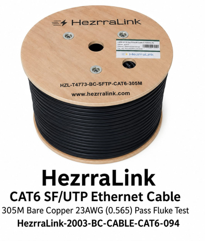 2003-BC-CABLE- CAT6-094 - Cat.6 Full Copper 23AWG SFTP 305M 