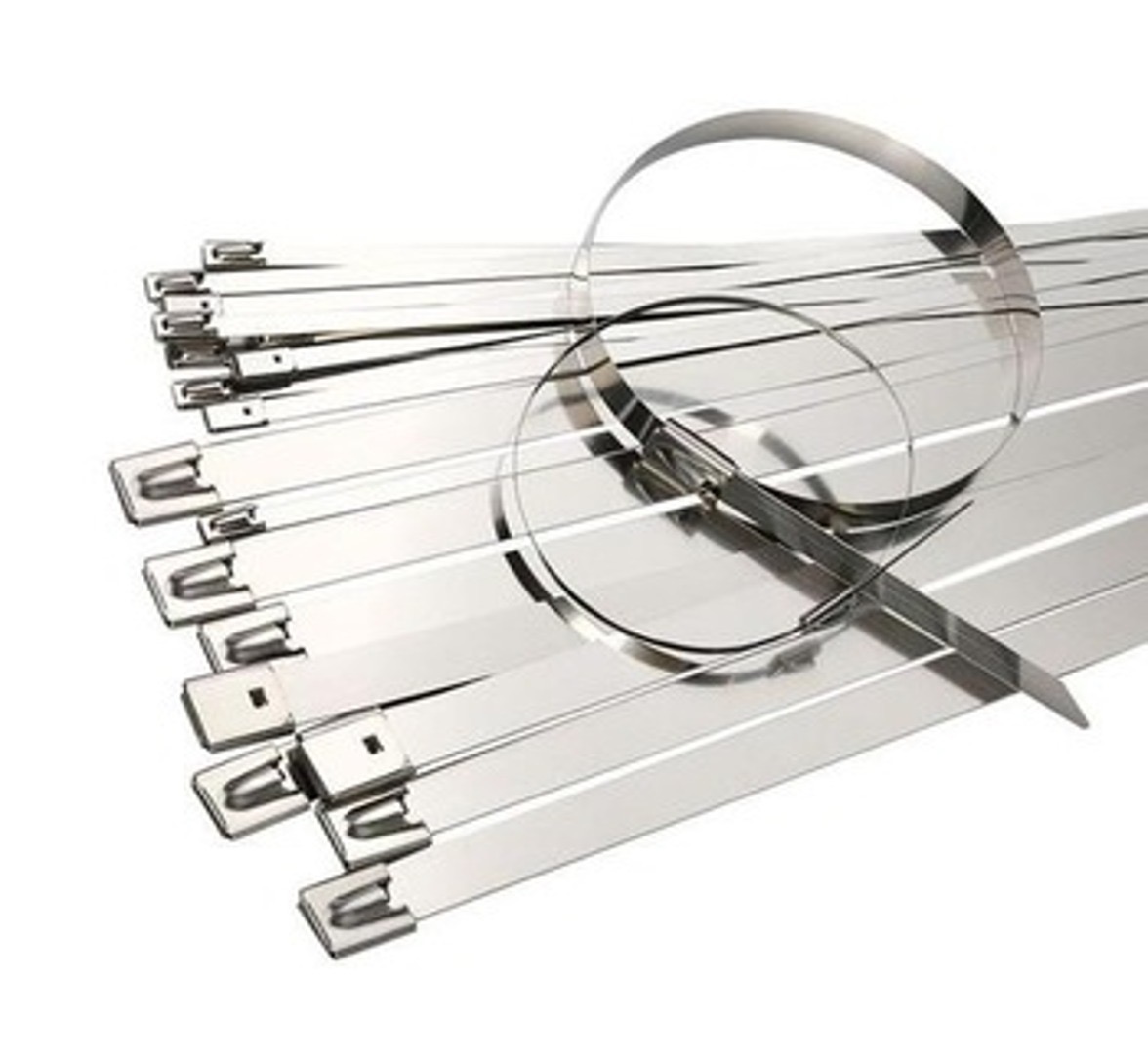 Stainless Steel ties (7.9x800)mm (100pcs)
