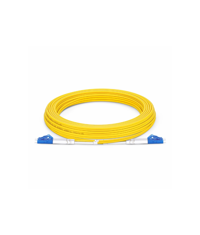 5M LC to LC Duplex Single-Mode Fiber Optic Patch Cord