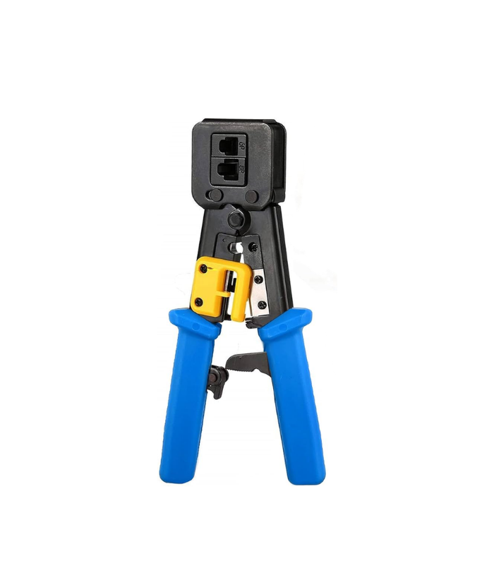 Pass-Through RJ45 Crimper Tool for Cat6